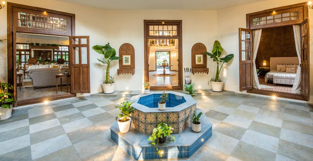 Estate Alta de Palmeira - Villa atrium